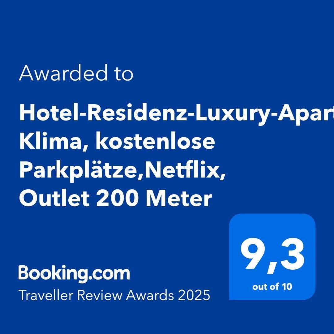 Hotel Residenz Luxury Apartments Metzingen  Eksteriør bilde